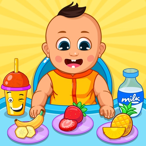 Baby Care Games. Kids Daycare icon