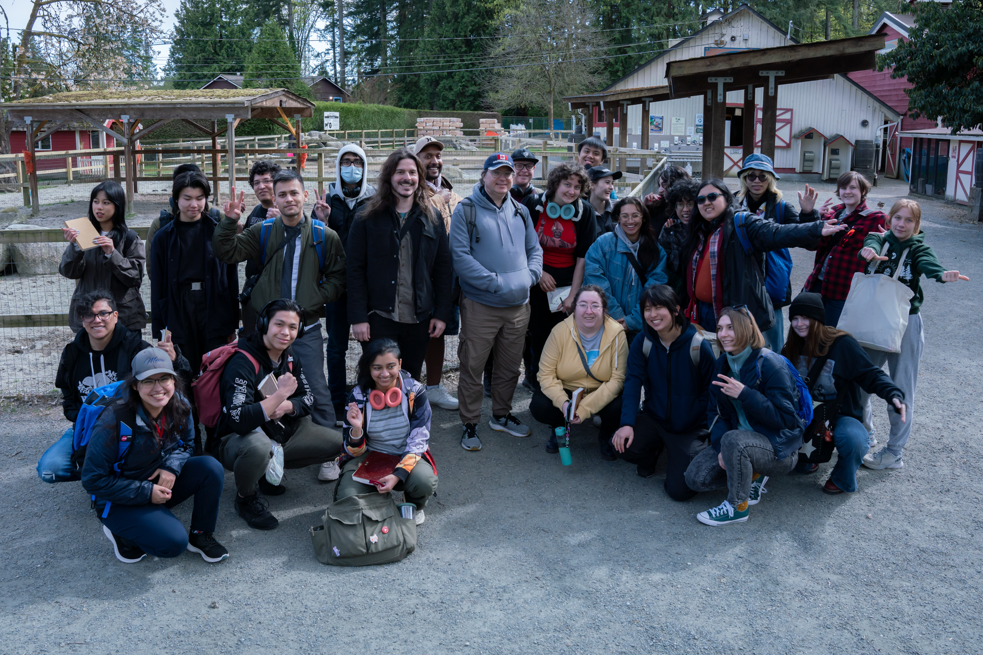 VanArts Animation Students Visit a Farm